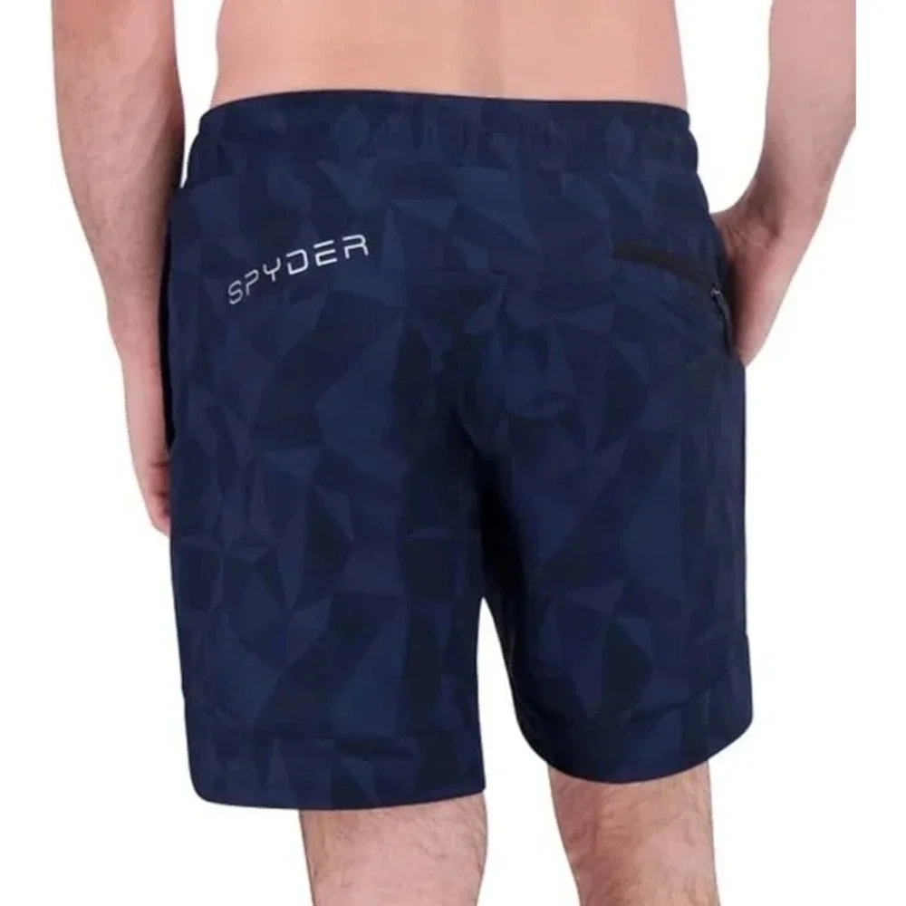 Spyder Men's Swim Shorts, Dark Blue, Size XXL NWT